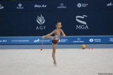 Стартовал второй день XXV Чемпионата Азербайджана и Первенства Баку по художественной гимнастике (ФОТО)