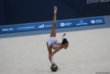Стартовал второй день XXV Чемпионата Азербайджана и Первенства Баку по художественной гимнастике (ФОТО)