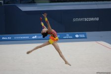 Стартовал второй день XXV Чемпионата Азербайджана и Первенства Баку по художественной гимнастике (ФОТО)