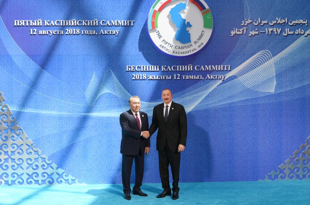 В Актау состоялся V Саммит глав государств прикаспийских стран (ФОТО)