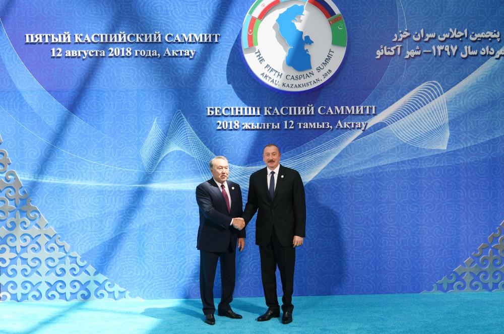 В Актау состоялся V Саммит глав государств прикаспийских стран (ФОТО)