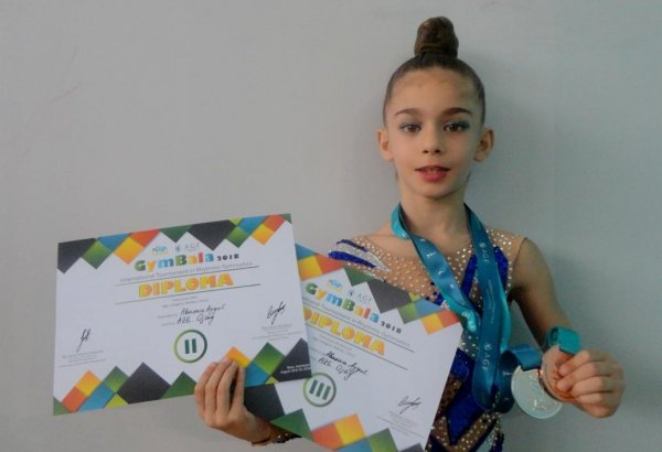 Azerbaijan’s gymnast pleased with grabbing medals at GymBala Int’l Tournament