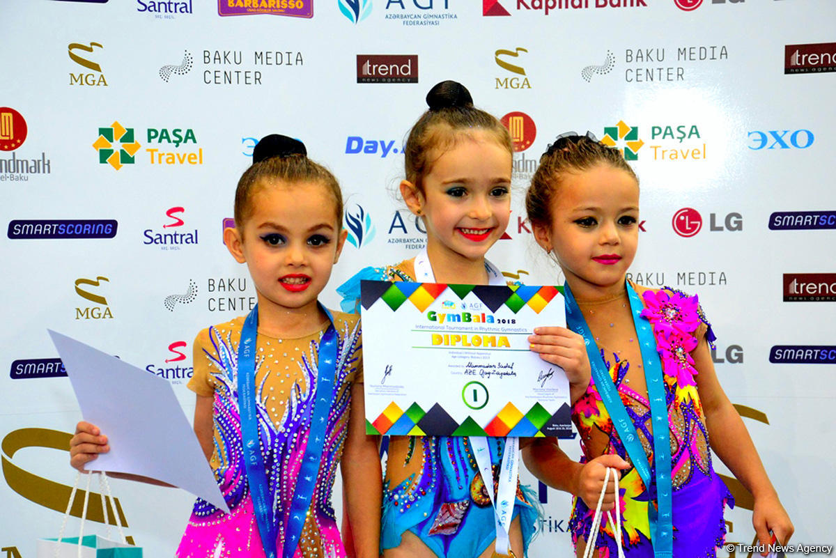 Winners of first day of International Tournament "GymBala" in Rhythmic Gymnastics awarded (PHOTO)