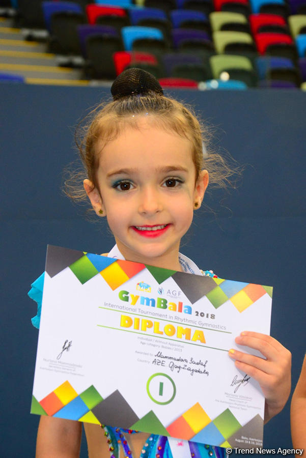 Winners of first day of International Tournament "GymBala" in Rhythmic Gymnastics awarded (PHOTO)