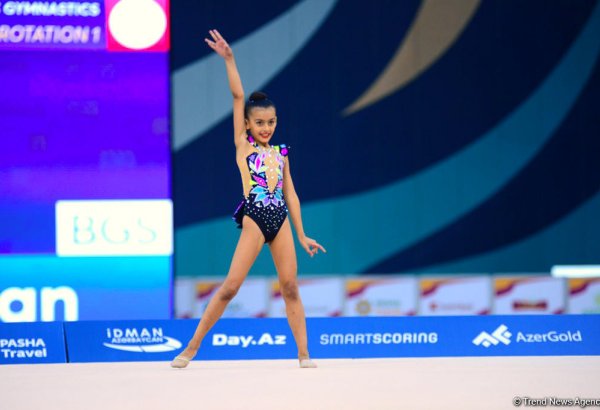 Second day of Int’l rhythmic gymnastics tournament GymBala kicks off in Baku (PHOTO)