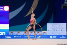 Second day of Int’l rhythmic gymnastics tournament GymBala kicks off in Baku (PHOTO)