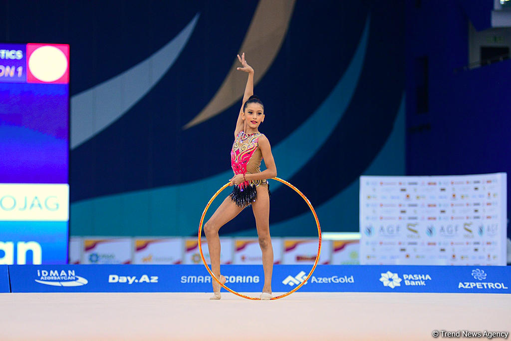 Second day of Int’l rhythmic gymnastics tournament GymBala kicks off in Baku (PHOTO)