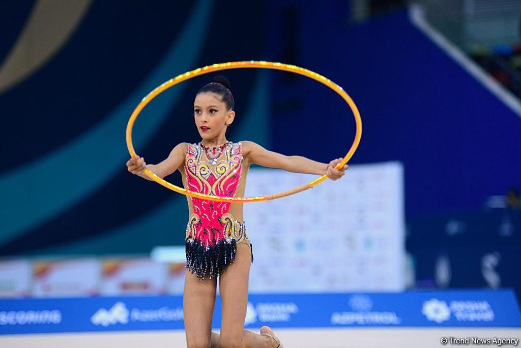 Second day of Int’l rhythmic gymnastics tournament GymBala kicks off in Baku (PHOTO)