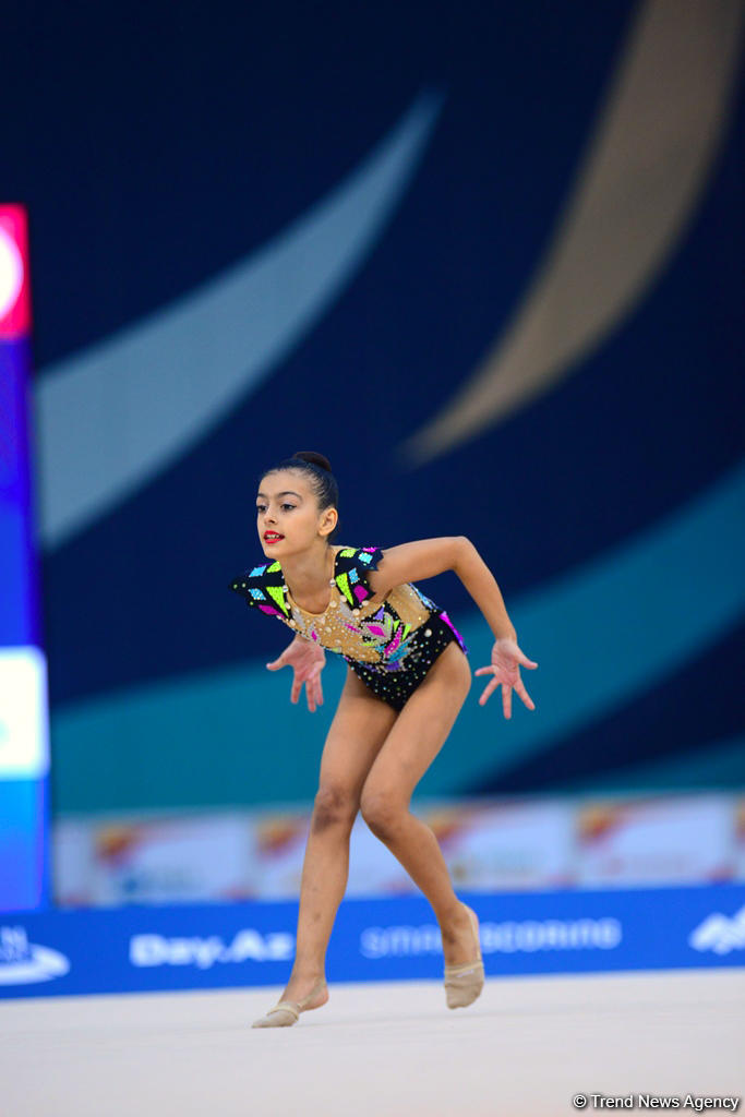 Second day of Int’l rhythmic gymnastics tournament GymBala kicks off in Baku (PHOTO)