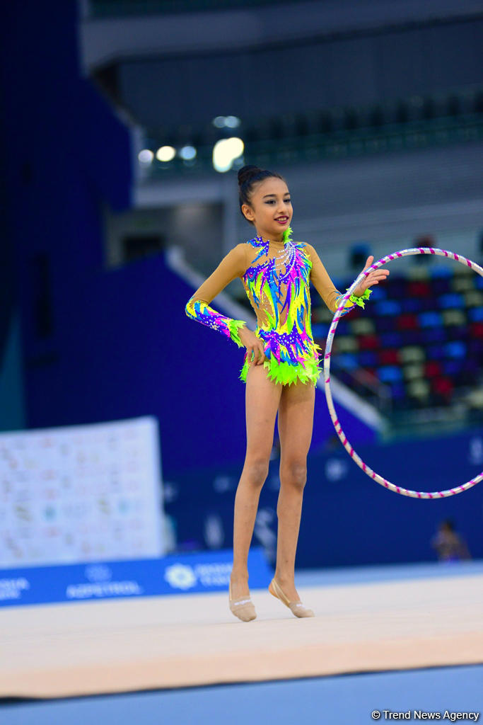 Second day of Int’l rhythmic gymnastics tournament GymBala kicks off in Baku (PHOTO)