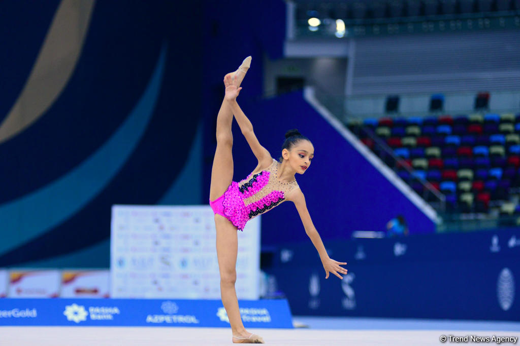 Second day of Int’l rhythmic gymnastics tournament GymBala kicks off in Baku (PHOTO)