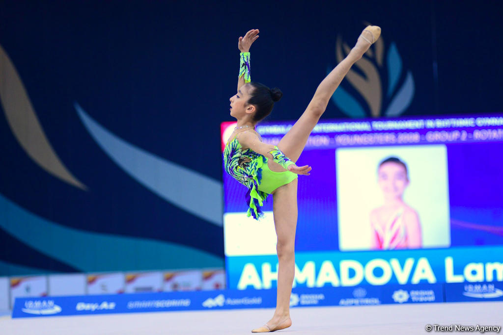 Second day of Int’l rhythmic gymnastics tournament GymBala kicks off in Baku (PHOTO)