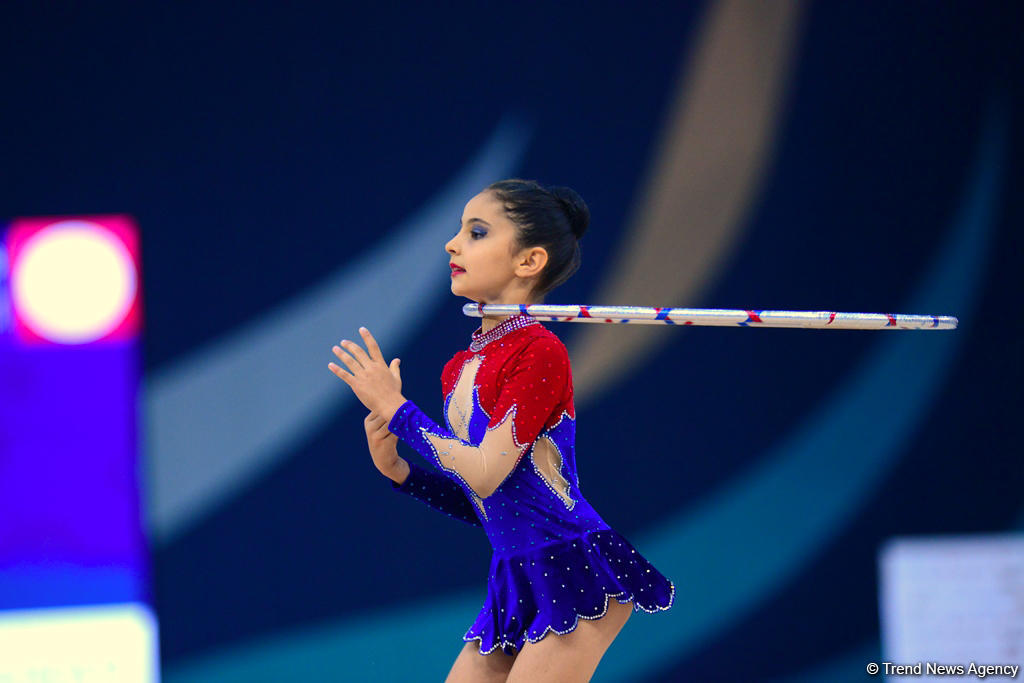 Second day of Int’l rhythmic gymnastics tournament GymBala kicks off in Baku (PHOTO)