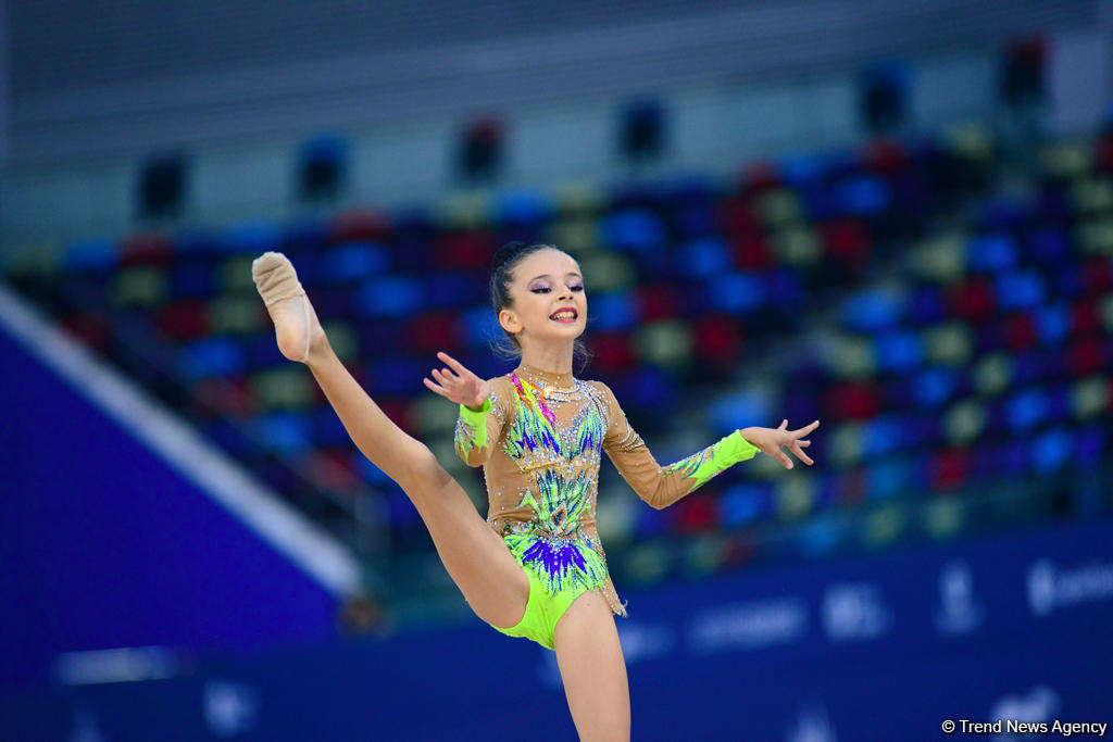 Second day of Int’l rhythmic gymnastics tournament GymBala kicks off in Baku (PHOTO)
