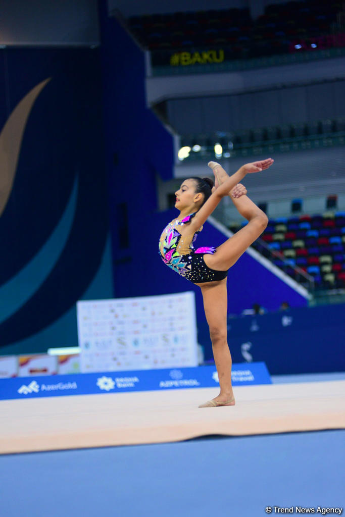Second day of Int’l rhythmic gymnastics tournament GymBala kicks off in Baku (PHOTO)