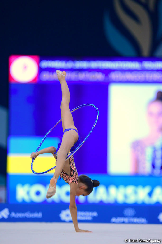 Second day of Int’l rhythmic gymnastics tournament GymBala kicks off in Baku (PHOTO)