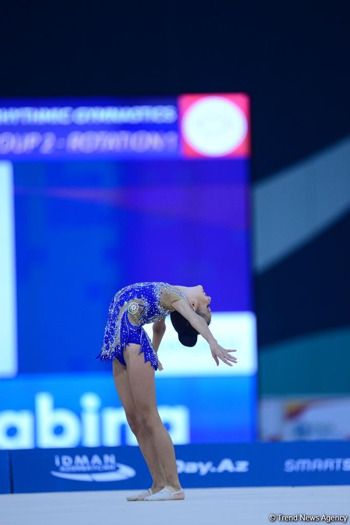 Second day of Int’l rhythmic gymnastics tournament GymBala kicks off in Baku (PHOTO)