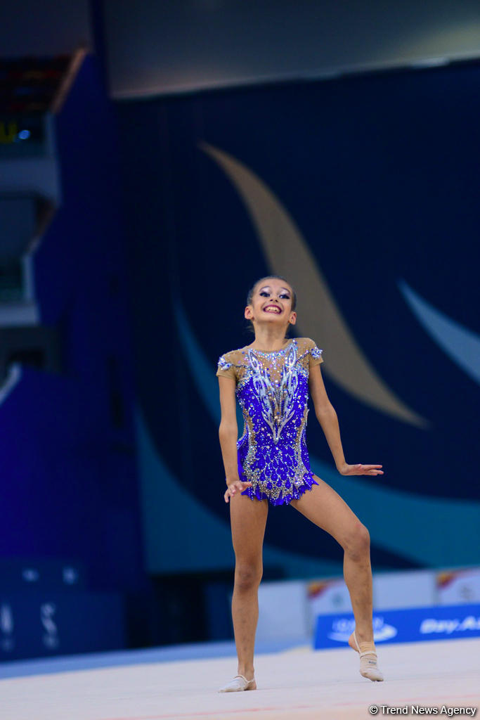 Second day of Int’l rhythmic gymnastics tournament GymBala kicks off in Baku (PHOTO)