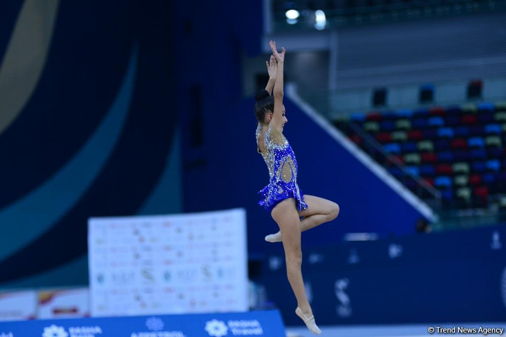 Second day of Int’l rhythmic gymnastics tournament GymBala kicks off in Baku (PHOTO)