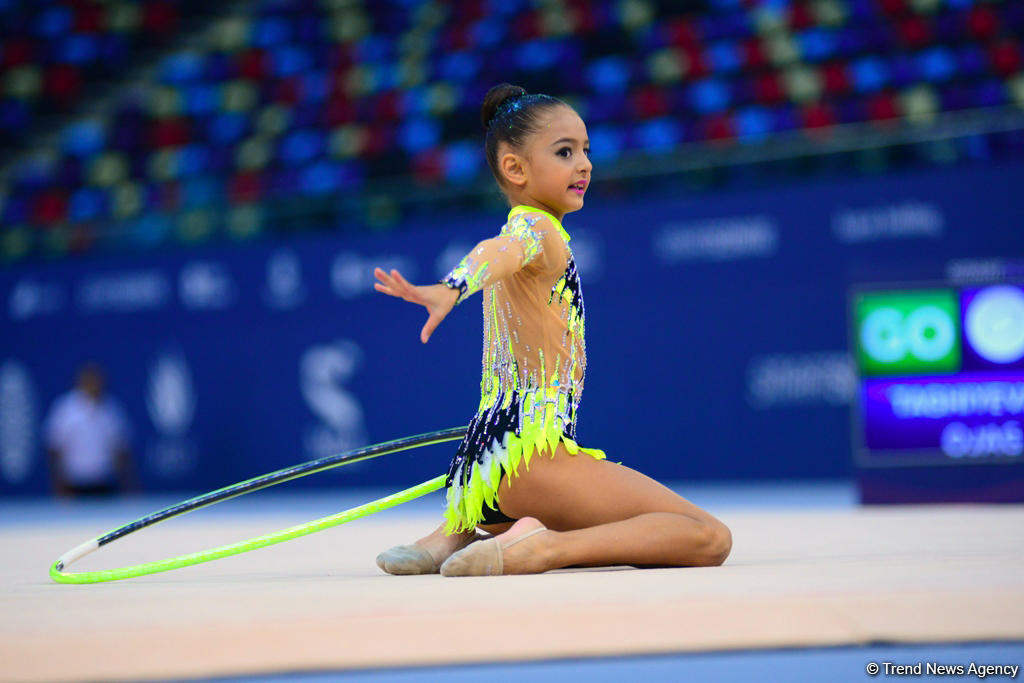 Second day of Int’l rhythmic gymnastics tournament GymBala kicks off in Baku (PHOTO)