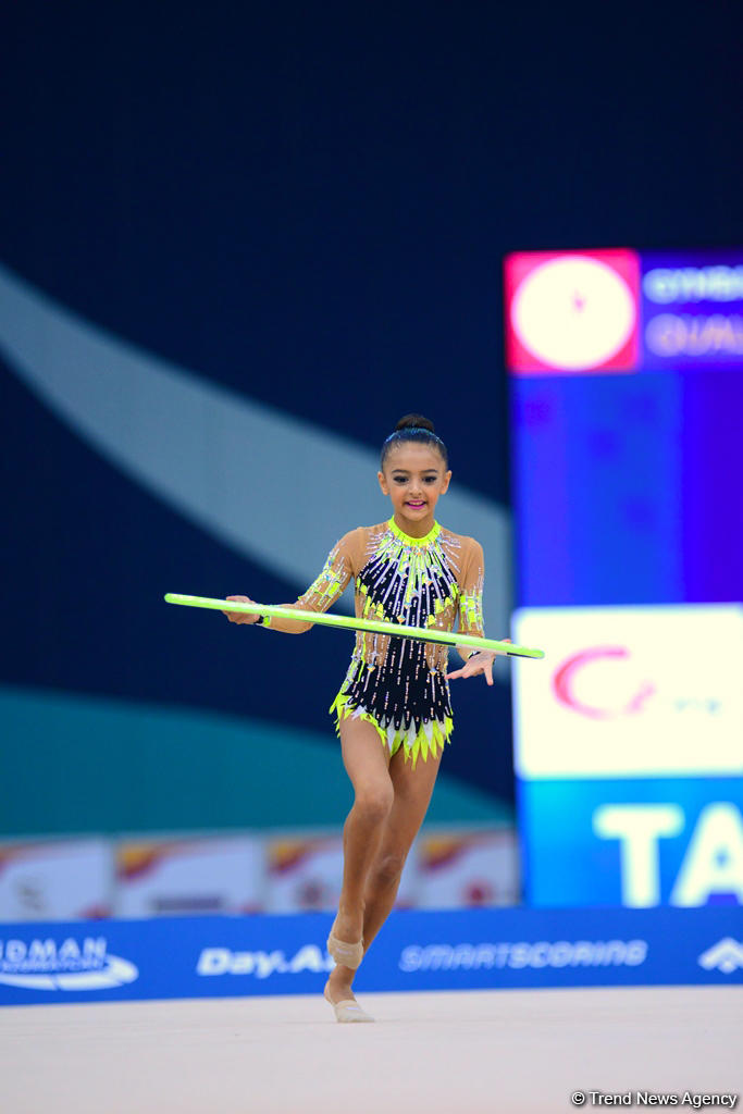 Second day of Int’l rhythmic gymnastics tournament GymBala kicks off in Baku (PHOTO)
