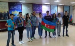 Здравствуй, Россия! Представители молодежи Азербайджана отправились в Москву и Казань (ФОТО)