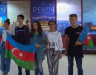 Здравствуй, Россия! Представители молодежи Азербайджана отправились в Москву и Казань (ФОТО)