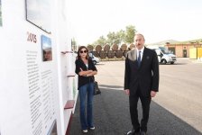 President Ilham Aliyev, first lady Mehriban Aliyeva attend opening of vine-growing and wine-making complex of Shirvan wines LLC in Shamakhi district (PHOTO)