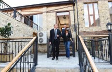 President Ilham Aliyev, first lady Mehriban Aliyeva attend opening of vine-growing and wine-making complex of Shirvan wines LLC in Shamakhi district (PHOTO)