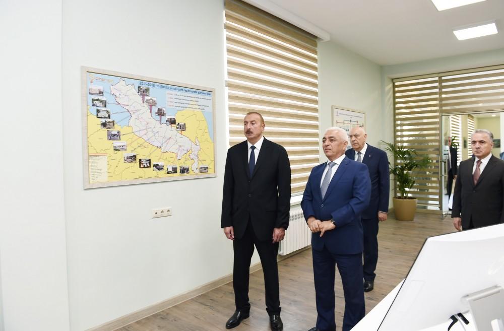 President Ilham Aliyev launches newly-reconstructed 110/35/10 kV Ismayilli substation (PHOTO)