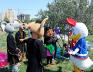 При поддержке Фонда Гейдара Алиева организовано очередное празднество для детей (ФОТО, ВИДЕО)