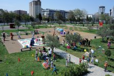 При поддержке Фонда Гейдара Алиева организовано очередное празднество для детей (ФОТО, ВИДЕО)