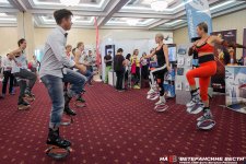 Азербайджанский певец провел Международный фестиваль фитнеса в России (ФОТО)