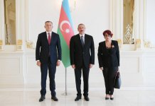 Президент Ильхам Алиев принял верительные грамоты новоназначенного посла Грузии (ФОТО)