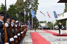 В Загребе состоялась церемония официальной встречи Президента Ильхама Алиева (ФОТО)