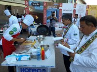 Главный кулинар Азербайджана принял участие в шоу Chef Battle 2018 в Казахстане  (ФОТО)