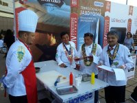 Главный кулинар Азербайджана принял участие в шоу Chef Battle 2018 в Казахстане  (ФОТО)