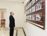 Президент Ильхам Алиев ознакомился с условиями после капремонта в бакинской полной средней школе номер 8 (ФОТО)
