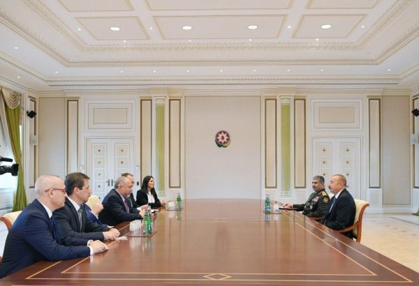 President Aliyev receives Israeli defense minister