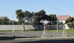 Ilham Aliyev views conditions created at school in Zabrat after overhaul (PHOTO)