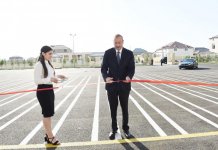Ilham Aliyev inaugurates Mashtagha secondary school (PHOTO)