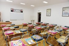 Ilham Aliyev inaugurates Mashtagha secondary school (PHOTO)