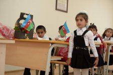 В Агсуинском районе сдано в пользование новое здание школы, построенное Фондом Гейдара Алиева (ФОТО)