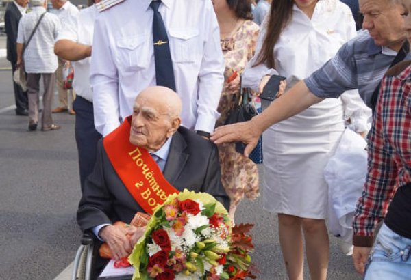 В Воронеже чествовали 100-летнего героя из Азербайджана (ВИДЕО, ФОТО)