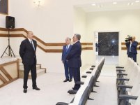 Президент Ильхам Алиев принял участие в открытии Дома молодежи в Билясуваре (ФОТО)