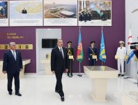 Президент Ильхам Алиев принял участие в открытии Музея флага в Билясуваре (ФОТО)