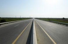 Президент Ильхам Алиев принял участие в открытии автодороги Алят-Астара-госграница Ирана (ФОТО)