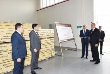 Президент Ильхам Алиев принял участие в открытии Масаллинского промышленного квартала (ФОТО)