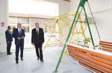 Президент Ильхам Алиев принял участие в открытии Масаллинского промышленного квартала (ФОТО)