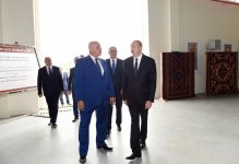 Президент Ильхам Алиев принял участие в открытии Масаллинского промышленного квартала (ФОТО)